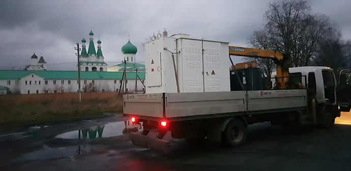 КТП для Свято-Троицкого Александра Свирского монастыря